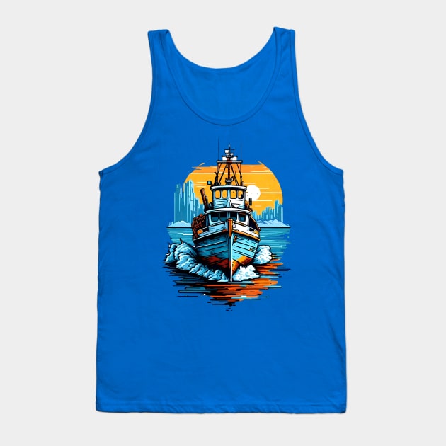 Boat Lover Gift Tank Top by T-shirt US